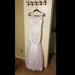 Stunning Wedding dress! Sweatheart top & mermaid bottom